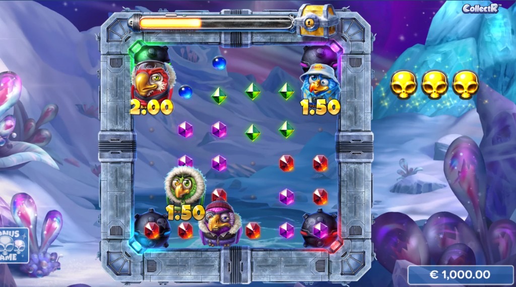 Frozen Fury — mundo helado en Pirots 4